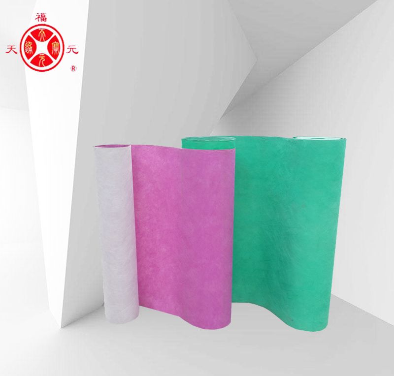 polymer waterproof roll material of double-sided and double-color polyethylene